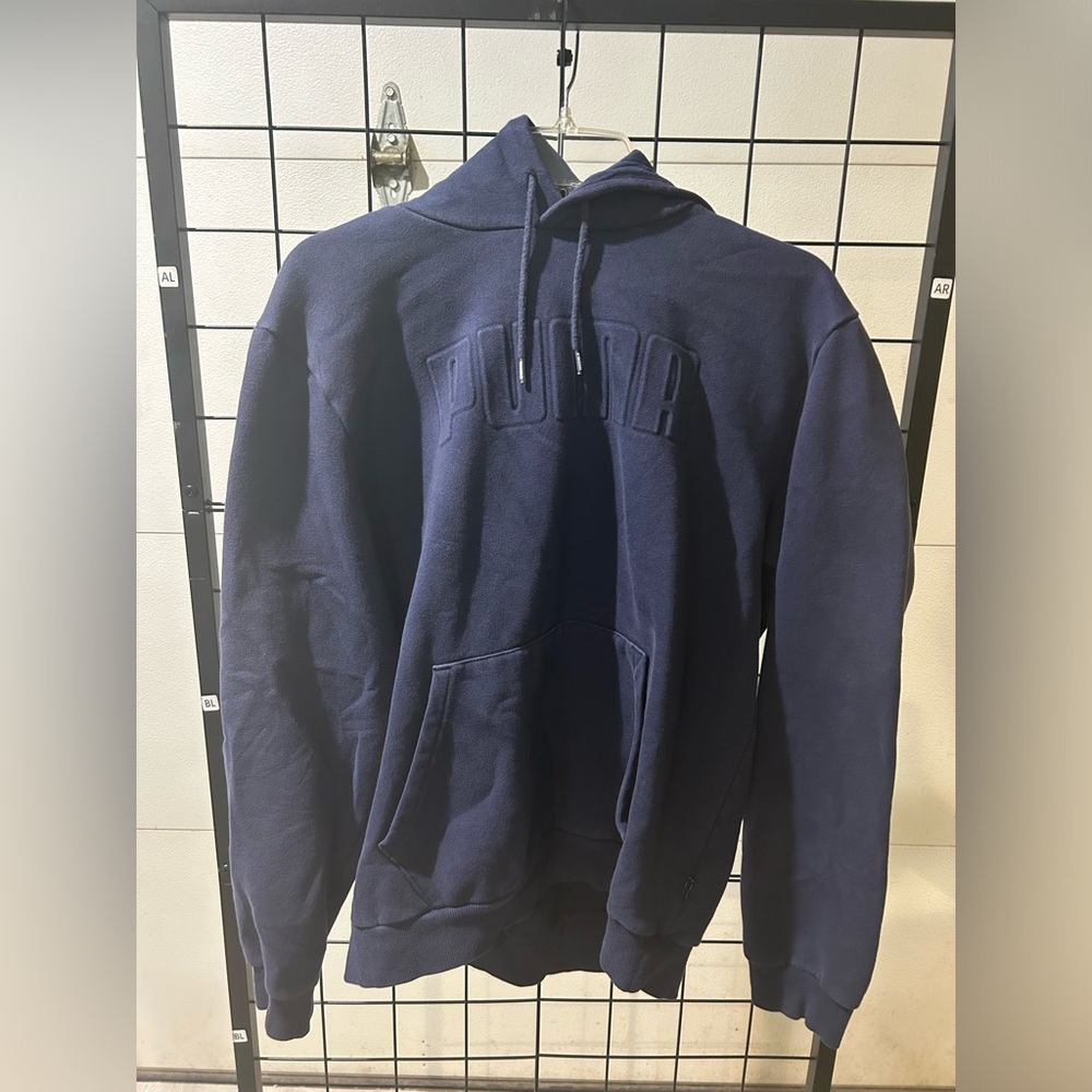 Puma Blue Hoodie - Casual Athletic Wear